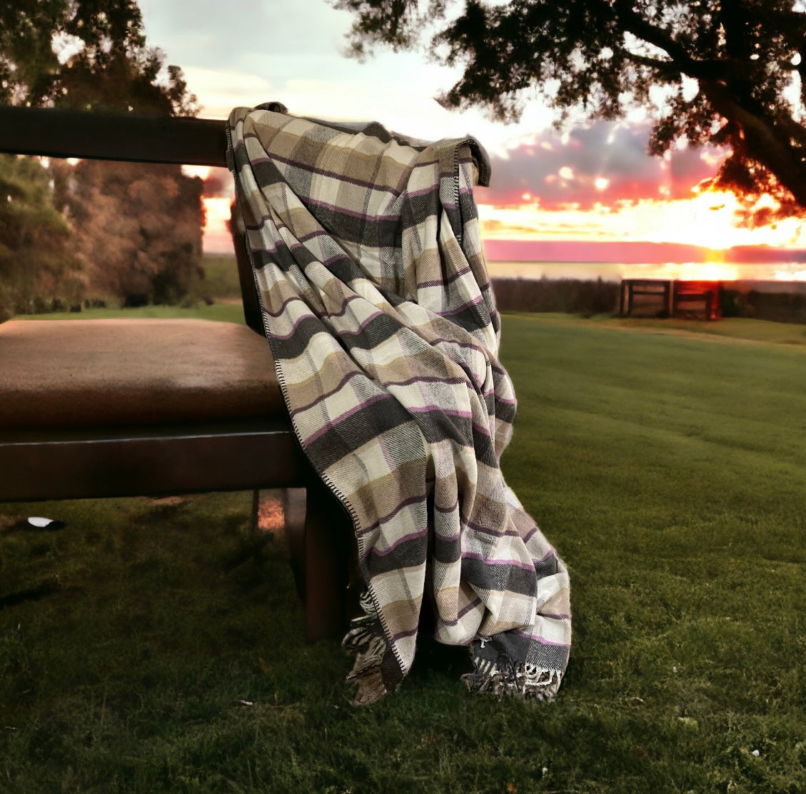 Matris Home Scotch Cotton Blanket/Throw - Matris Home