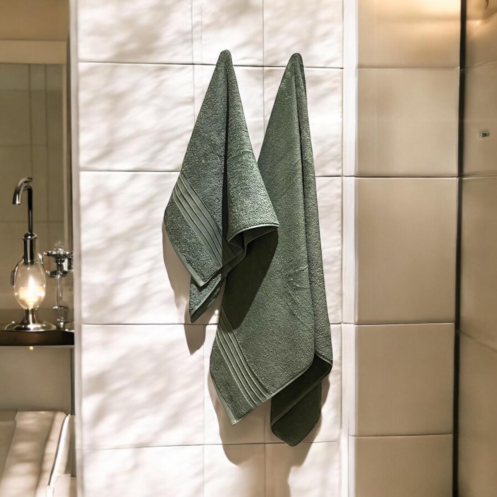 Matris Home England Arvisa Towel Forest Green 50x90cm  and 70x140cm
