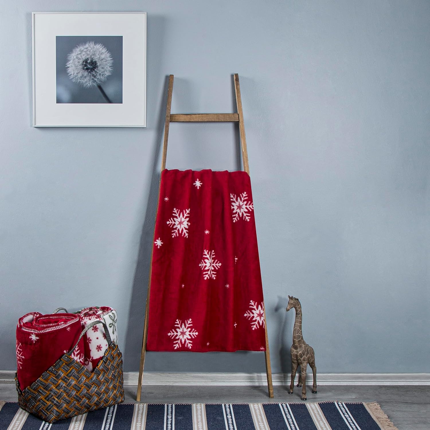 Matris Home Christmas Cotton Blanket/Throw - Matris Home